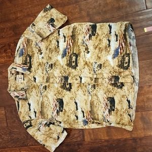 Men's Redhead short sleeve button down